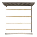 Eleanor King Bed in Mocha Grey - Tampa Furniture Outlet