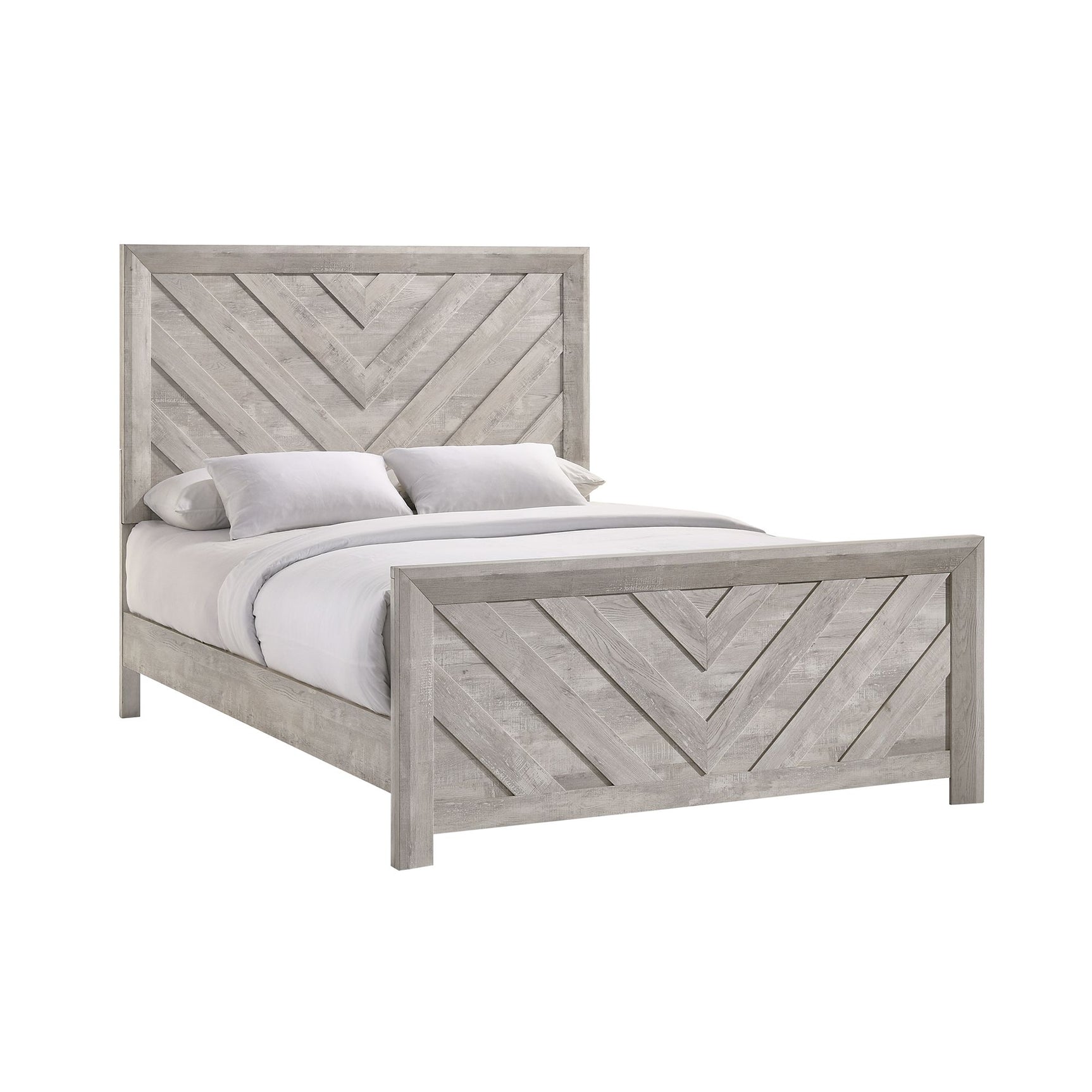 Eleanor Queen Bed in White - Tampa Furniture Outlet