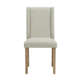 Eleanor Dining Side Chair with Heirloom Fabric in Brown (2 Per Carton) - Tampa Furniture Outlet