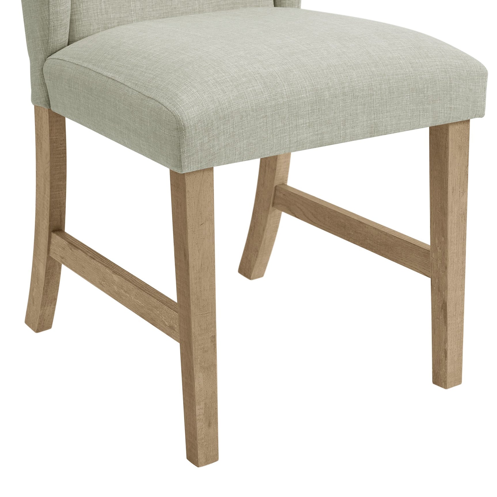 Eleanor Dining Side Chair with Heirloom Fabric in Brown (2 Per Carton) - Tampa Furniture Outlet