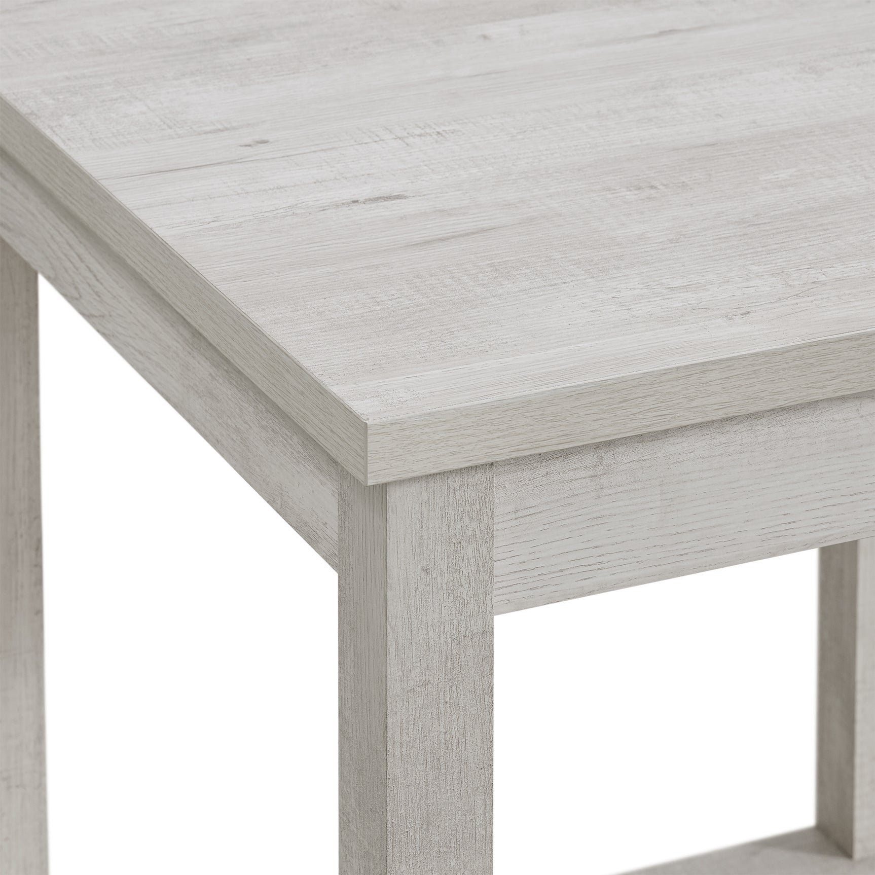 Eleanor Three Pack Occasional Set in White - Tampa Furniture Outlet