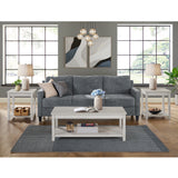 Eleanor Three Pack Occasional Set in White – SKU T-6460-3-OT | Elements