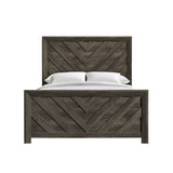 Eleanor Queen Bed in Mocha Grey - Tampa Furniture Outlet