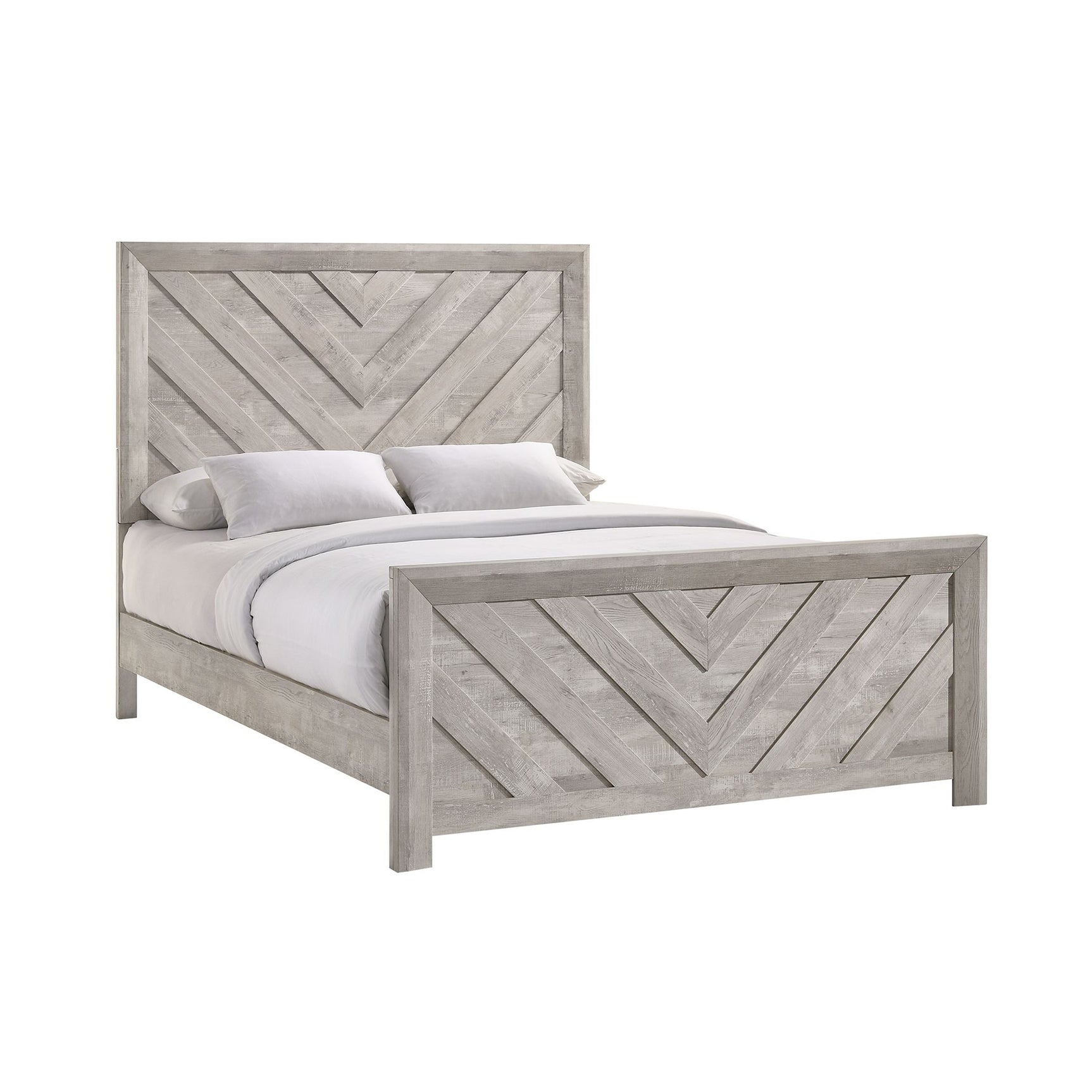 Ellen Queen Bed White