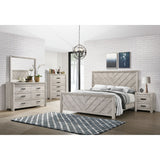 Ellen Queen Bed White – SKU EL700QB | Elements