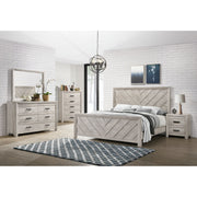 Ellen Queen Bed White – SKU EL700QB | Elements