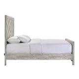 Ellen King Bed White - Tampa Furniture Outlet