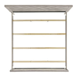 Ellen King Bed White - Tampa Furniture Outlet