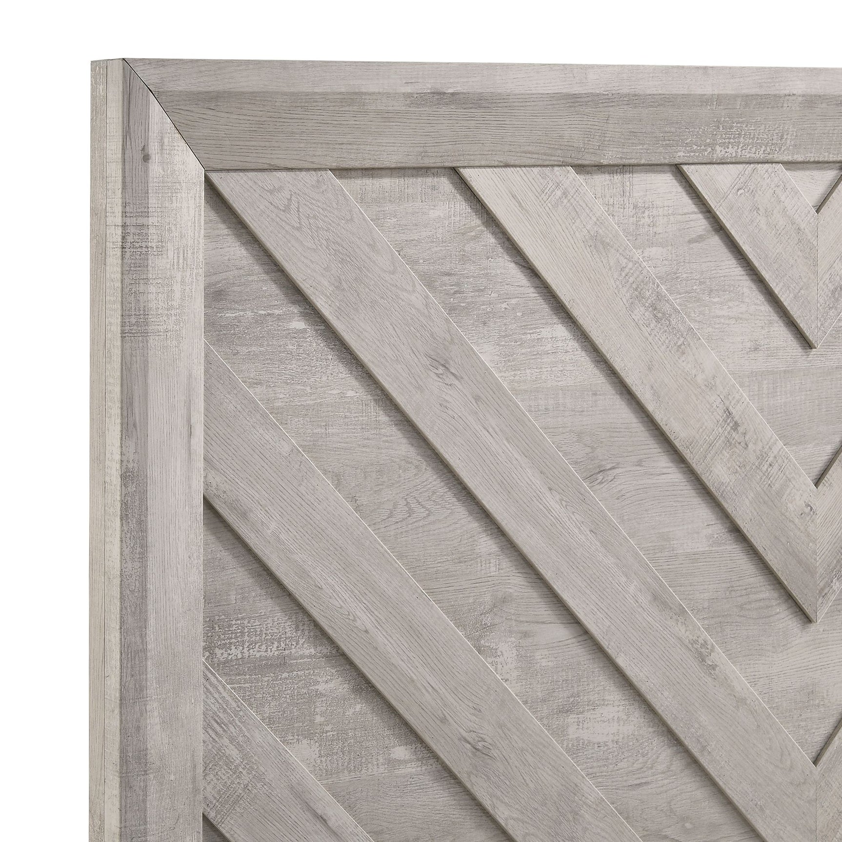 Ellen King Bed White - Tampa Furniture Outlet