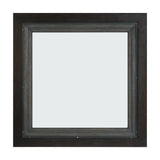 Elodie Counter Table with Glass in Charcoal - Tampa Furniture Outlet