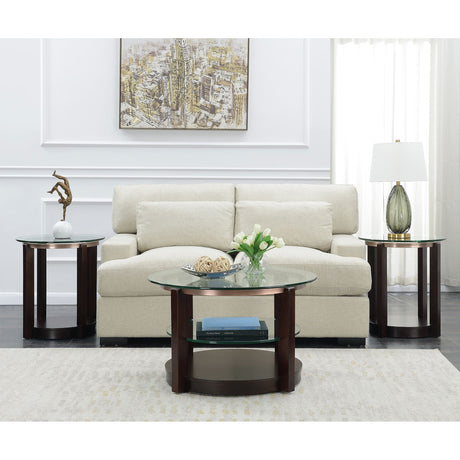 Elsa End Table DARK 3A packaging – SKU CEL100ETE | Elements