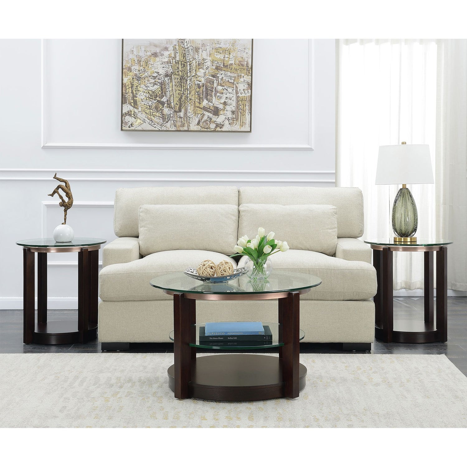 Elsa End Table DARK 3A packaging – SKU CEL100ETE | Elements