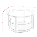 Elsa Coffee Table Dark 3A packaging - Tampa Furniture Outlet