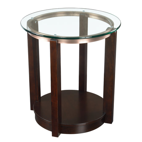 Elsa End Table DARK 3A packaging - Tampa Furniture Outlet