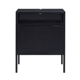 Ember Nightstand (C-1094) BLACK NIGHTSTAND W/ USB
