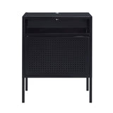 Ember Nightstand (C-1094) BLACK NIGHTSTAND W/ USB - Tampa Furniture Outlet