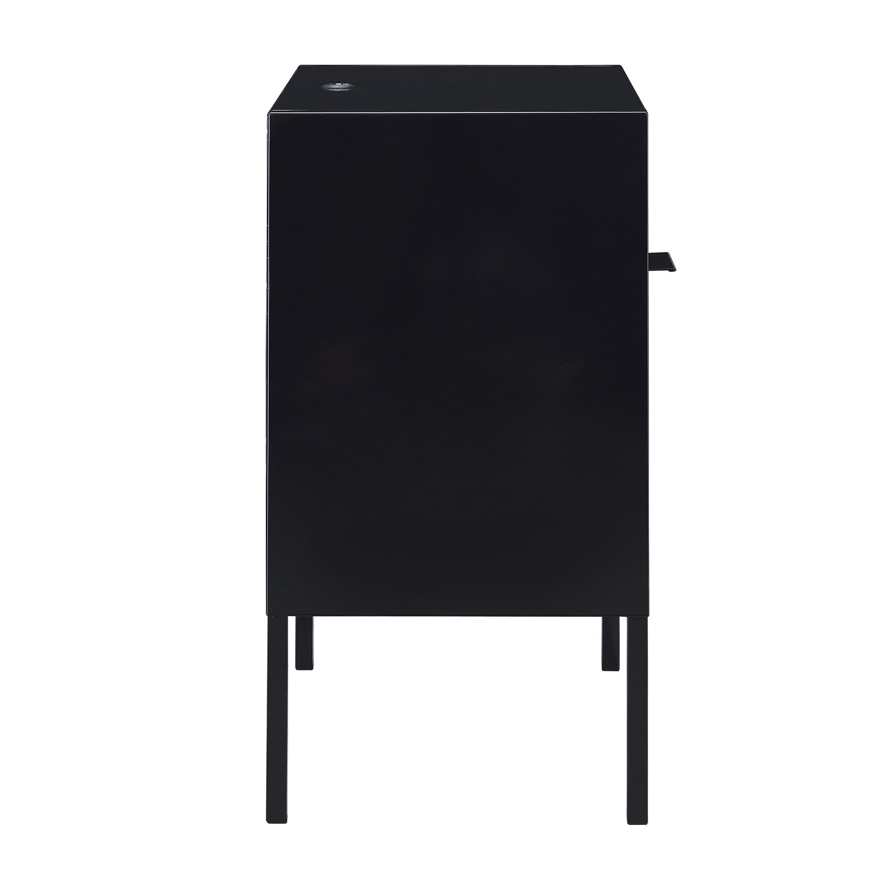 Ember Nightstand (C-1094) BLACK NIGHTSTAND W/ USB - Tampa Furniture Outlet