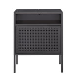 Ember Nightstand (C-1094) GREY NIGHTSTAND W/ USB - Tampa Furniture Outlet