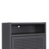 Ember Nightstand (C-1094) GREY NIGHTSTAND W/ USB - Tampa Furniture Outlet