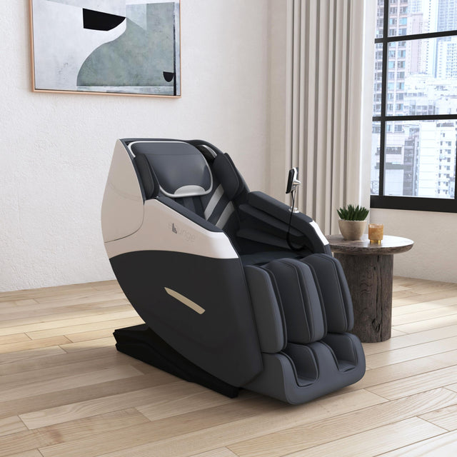 Embrace Massage Chair in Charcoal PU – SKU U-11700-3-600 | Elements