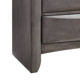 Emily Nightstand Grey - Tampa Furniture Outlet