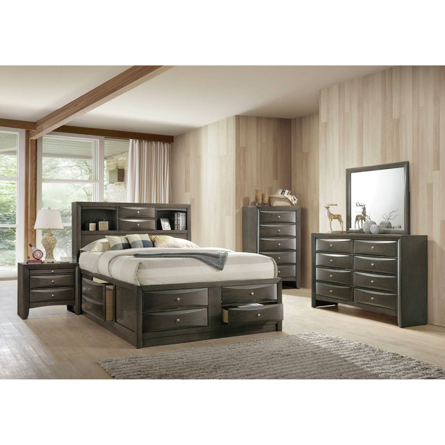Emily Nightstand Grey – SKU EG100NS | Elements