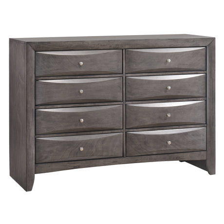 Emily Dresser Grey (Sturdy) - Tampa Furniture Outlet