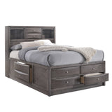 Emily Queen Storage Bed - Tampa Furniture Outlet