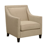 Erica 497 Chair W/Chrome Nails Heirloom Natural (ISTA 3)