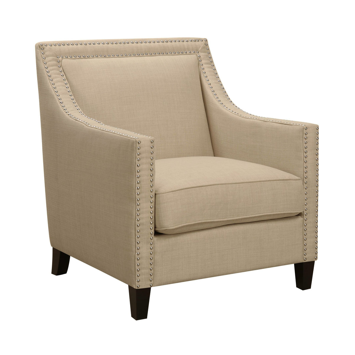 Erica 497 Chair W/Chrome Nails Heirloom Natural (ISTA 3)