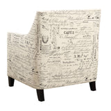 Erica 497 Chair W/Chrome Nails French Script (ISTA 3) - Tampa Furniture Outlet