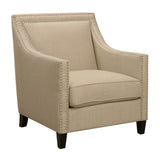 Erica 497 Chair W/Chrome Nails Heirloom Natural (ISTA 3) - Tampa Furniture Outlet