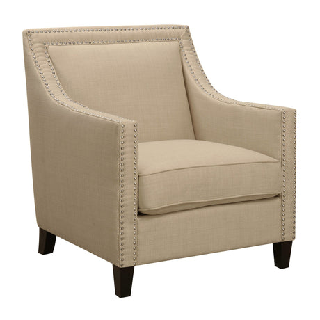 Erica 497 Chair W/Chrome Nails Heirloom Natural (ISTA 3) - Tampa Furniture Outlet