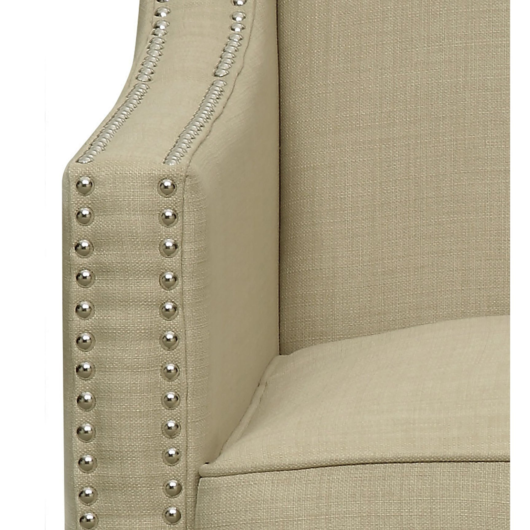Erica 497 Chair W/Chrome Nails Heirloom Natural (ISTA 3) - Tampa Furniture Outlet