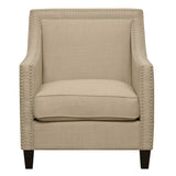 Erica 497 Chair W/Chrome Nails Heirloom Natural (ISTA 3) - Tampa Furniture Outlet