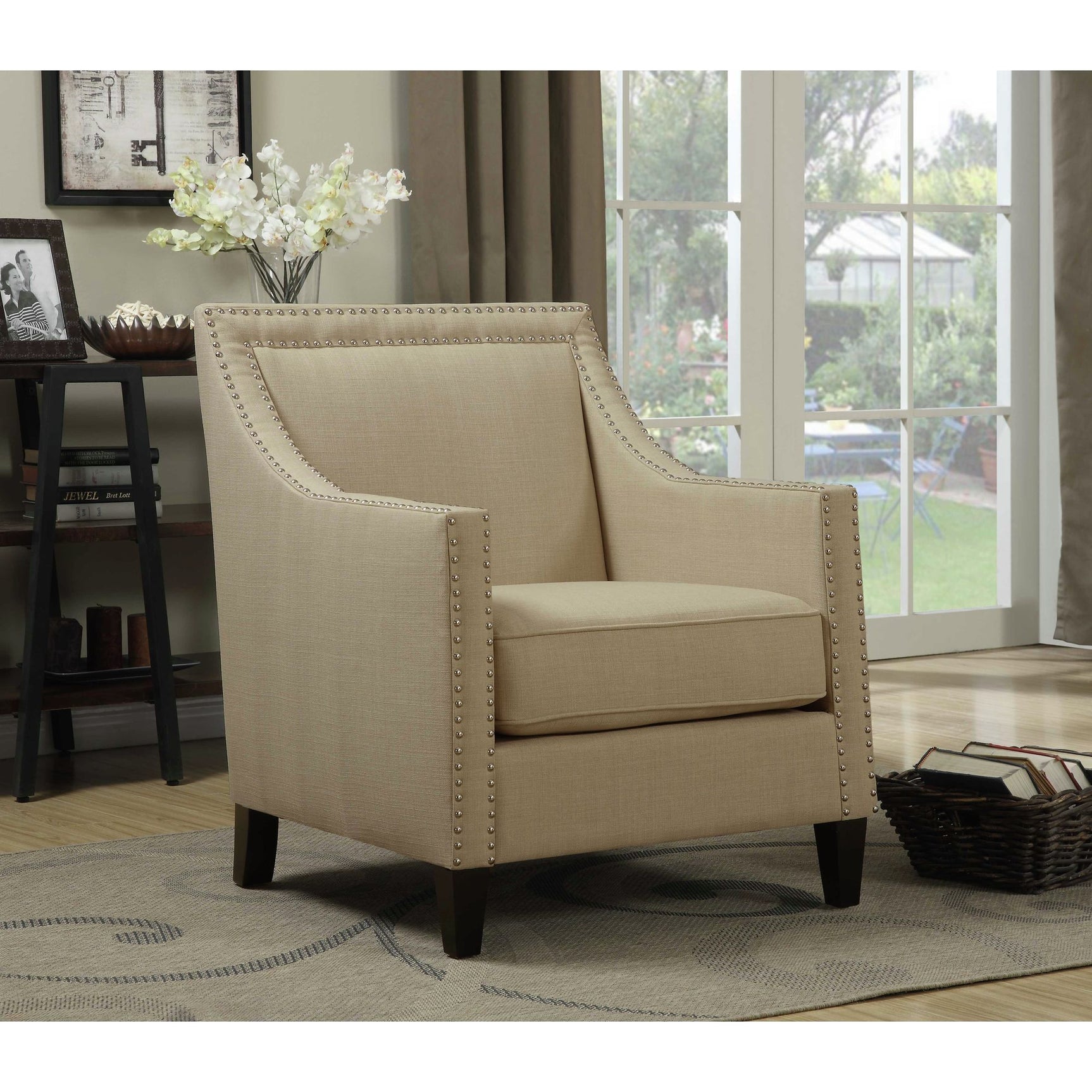 Erica 497 Chair W/Chrome Nails Heirloom Natural (ISTA 3) – SKU UER082100CA | Elements