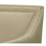 Erica 497 Chair W/Chrome Nails Heirloom Natural (ISTA 3) - Tampa Furniture Outlet