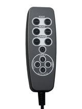 Euphora P3 Power Glider Recliner W/Heat & Massage, Music, Ipad holder W/wireless charger and USBC in Aline Black - Tampa Furniture Outlet
