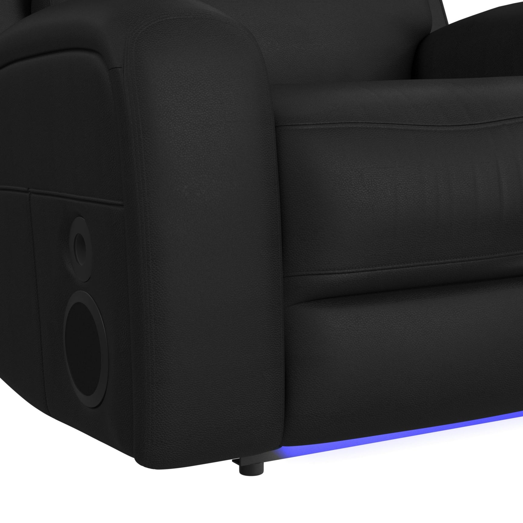 Euphora P3 Power Glider Recliner W/Heat & Massage, Music, Ipad holder W/wireless charger and USBC in Aline Black - Tampa Furniture Outlet