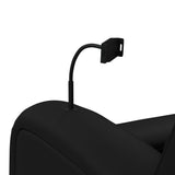Euphora P3 Power Glider Recliner W/Heat & Massage, Music, Ipad holder W/wireless charger and USBC in Aline Black - Tampa Furniture Outlet
