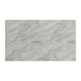 Everdeen Dining Table w/ White Faux Marble Top in Charcoal - Tampa Furniture Outlet