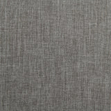 Everdeen Bench w/ Grey Fabric and Nail Heads in Charcoal - Tampa Furniture Outlet