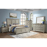 Farmington Dresser and Mirror Set in Medium Brown and Washed Stone – SKU B-9890-7-DRMR | Elements