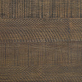 Farmington Storage Dining Bench in Medium Brown and Washed Stone - Tampa Furniture Outlet
