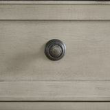 Farmington Dresser and Mirror Set in Medium Brown and Washed Stone