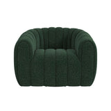 Flamingo Swivel Chair in Ching Hunter Green - Tampa Furniture Outlet