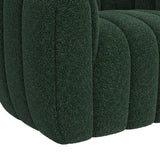 Flamingo Swivel Chair in Ching Hunter Green - Tampa Furniture Outlet