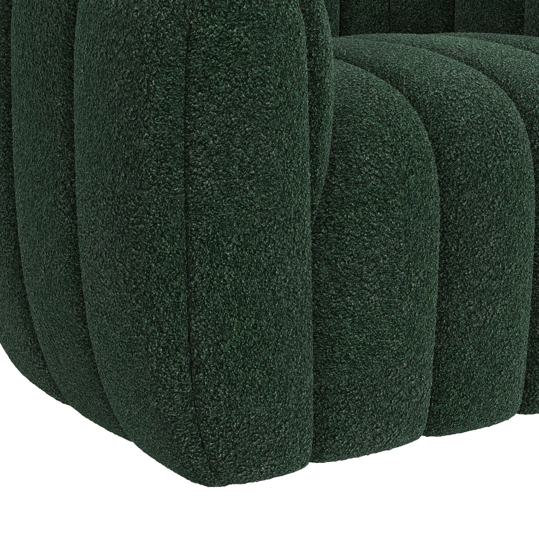 Flamingo Swivel Chair in Ching Hunter Green - Tampa Furniture Outlet