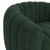 Flamingo Swivel Chair in Ching Hunter Green - Tampa Furniture Outlet