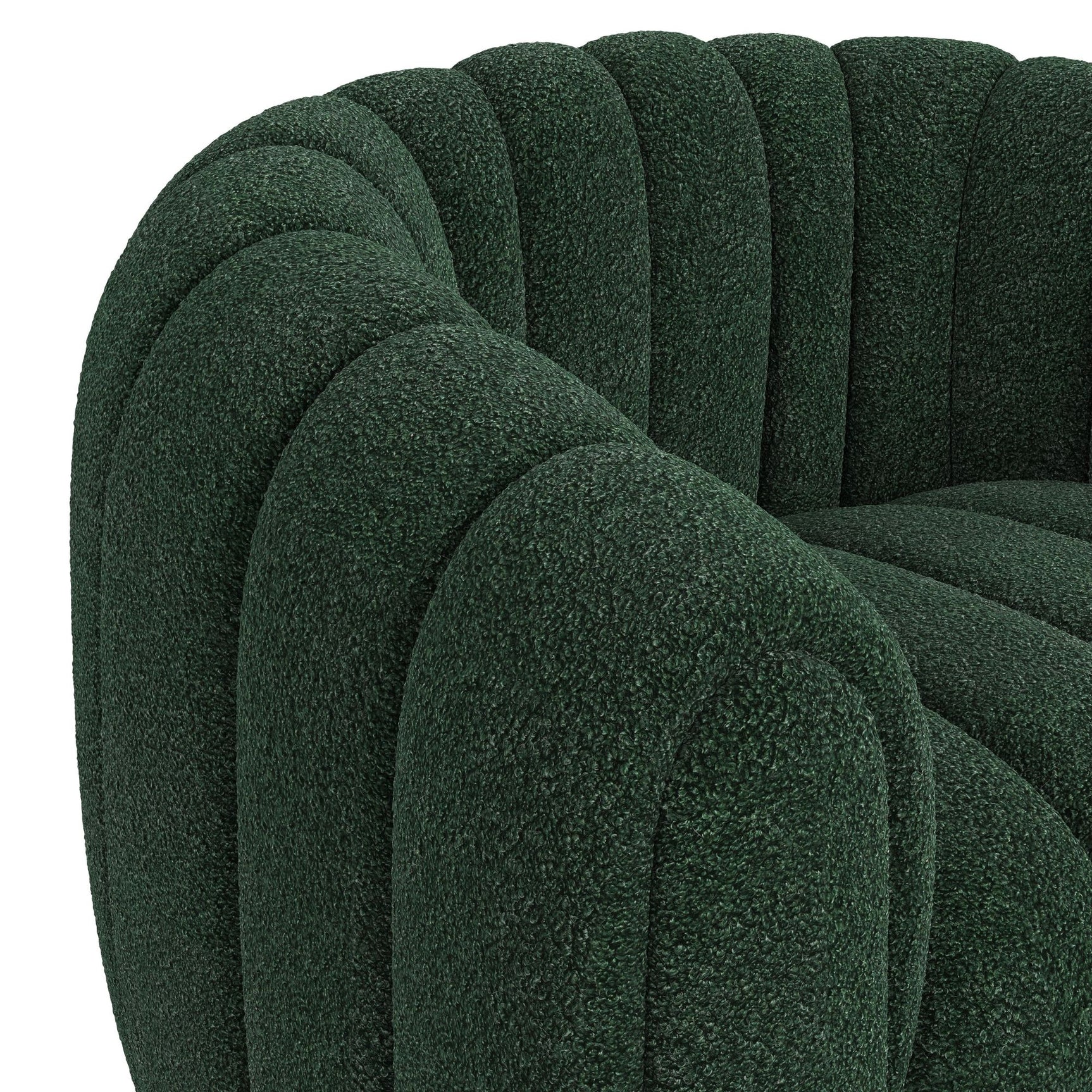 Flamingo Swivel Chair in Ching Hunter Green - Tampa Furniture Outlet
